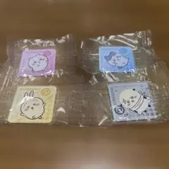 ちいかわ　くら寿司　マグネット　4個セット ちいかわ　ハチワレ　うさぎ　ラッコ