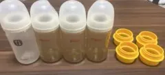Pigeon combi 哺乳瓶 4本セット アタッチメント