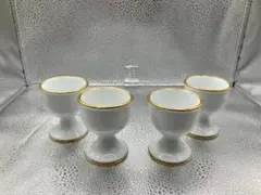 オールド大倉　大倉陶園　エッグスタンド　OKURA 白磁　金彩 Yahoo!オークション -「オールド大倉陶園」(大倉陶園) (ブランド