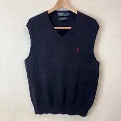 90s Polo by Ralph Lauren ニットベスト L T179m