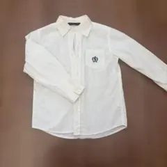 3can4on 長袖シャツ 120 ホワイト