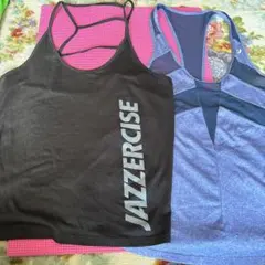 JAZZERCISE タンクトップ 2点セットⓂ️size