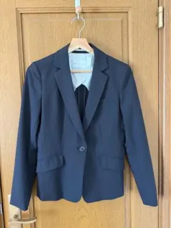 earth music&ecology ネイビー ストライプ ジャケット