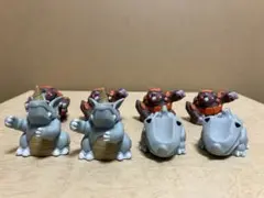 ポケモンキッズ　指人形　サイホーン　サイドン　ドサイドン