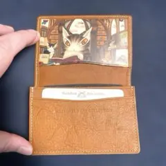 ✨新品・希少✨わちふぃーるど ダヤン アート レザー 名刺入れ 理想の図書館のサムネイル