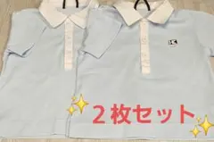 ①ひかりのくに　コシノヒロコ　半袖ブラウス 110cm ２枚セット‼️
