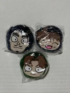 忍たま乱太郎 ミニポーチキーホルダー 山田家・土井半助セット