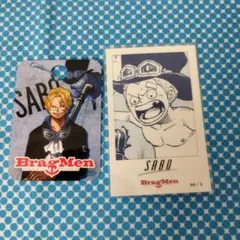 ONEPIECE 　ワンピース　BragMen 　チェキ風カード　サボ