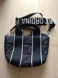 お値下げ！ZARA完売商品！キルティングショルダーバッグ 黒