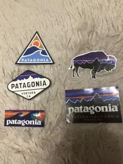 パタゴニアステッカー patagonia 5枚セット 新品未使用