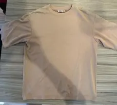 UNIQLO UエアリズムコットンオーバーサイズTシャツ（5分袖）