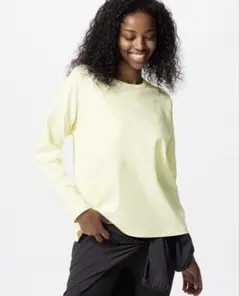 ♡ ユニクロ　エアリズム　コットンTシャツ