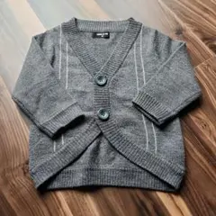 COMME CA ISM グレー カーディガン 90センチ