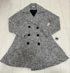 【美品】RESEXXY リゼクシー フレア ツイード チェスターコート