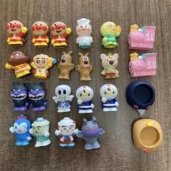 アンパンマン　指人形　ソフビ　フィギュア　23体セット