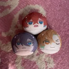 ヒプノシスマイク　ヒプマイ　おまんじゅうマスコット 3体セット