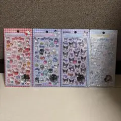 サンリオ　ボンボンドロップシール　キティ　クロミ　シナモン　はぴだんぷい　正規品