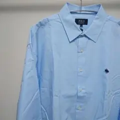 POLO bcs ボタンダウン シャツ L ブルー 新品タグ付きのサムネイル