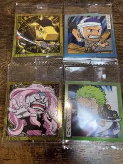 ワンピース ウエハース 4枚セット