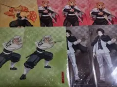 鬼滅の刃 アニプレックス オンラインくじ E賞 クリアファイル8種(2枚セット)