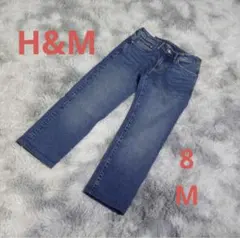 H&M ストレートデニムパンツ ブルー 30/30 8号　Mサイズのサムネイル