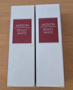 ✨新品未開封 ミッションリザルトホワイトa 薬用美白化粧水 150ml 2個のサムネイル