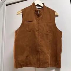 Jena ブラウン ノースリーブ ベスト M