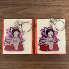 鬼滅の刃　ニジゲンノモリ　アクリルキーホルダー　胡蝶しのぶ