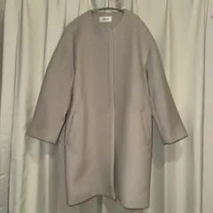 FRAY I.D ノーカラーコクーンコート