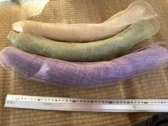 麻風　メッシュ素材 3色セット