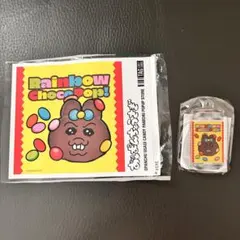 ぱんちゅうさぎ サントリー ラベル缶 ステッカー アクリルキーホルダー