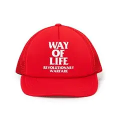 M&M MESH CAP キムタク　木村拓哉 RATS MESH CAP “WAY OF LIFE” キムタク - メルカリ