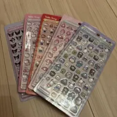 本日発送‼️ボンボンドロップシール　mini サンリオ　5種類　５枚セット