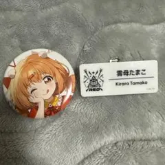 にじさんじ 雲母たまこ にじフェス 缶バッジ 12こ - メルカリ