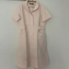 ハナエモリ ピンク　ナース服　看護服　ワンピース　バタフライ