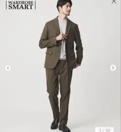 XL✨人気✨ビューティーアンドユース　DELEGANT サキソニー セットアップのサムネイル