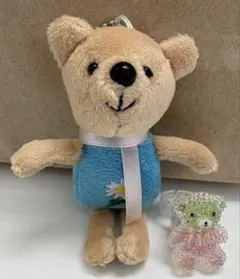 【新品】くまちゃんのポールチェーン付きぬいぐるみマスコット