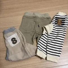 まとめ売り☆SHIPS KIDS パンツ (長ズボン)3点セット　80cm