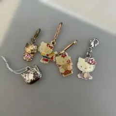 ハローキティ チャーム　キーホルダー 5個セット