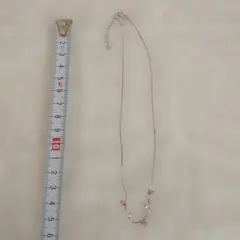 courreges ネックレス　ピンク