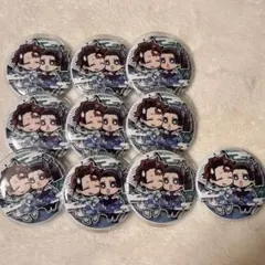 鬼滅の刃 竈門炭治郎 神崎アオイここみえ 缶バッジ