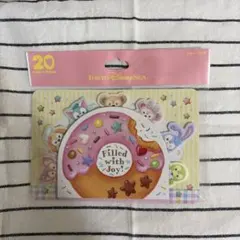 新品未開封 ダッフィー＆フレンズ 20周年 付箋 Disney sea