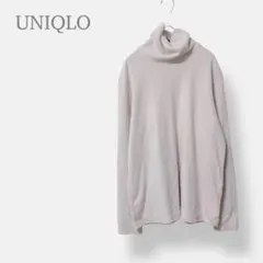 【UNIQLO ユニクロ】フリースタートルネックT ヒートテック　長袖　XL