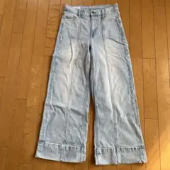 A*i様 GAP ハイライズ ストライド ワイド アンクルデニム 25