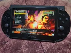 PS Vita 本体 ブラック &STREET FIGHTER X 鉄拳セット