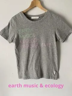 earth music & ecology 半袖Tシャツ グレー
