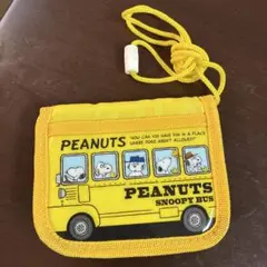 新品　PEANUTS スヌーピー　ラウンドウォレット　財布