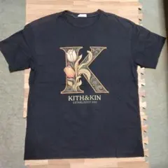 Kith Begonia Floral Serif Logo Tee tシャツ - メルカリ