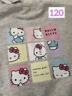 ペアマノン ハローキティ ガールズ フリル裏毛スウェット 120 キャンペーン