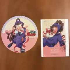 忍たま乱太郎　はぁとふる大作戦の段　コースター　クリアカード　不破　尾浜